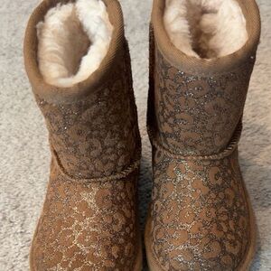 TODDLER GIRL UGG Leopard Print